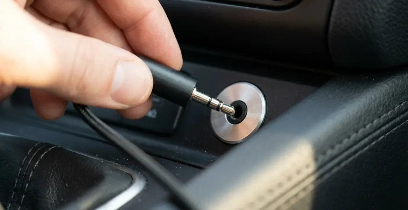 Installation d'un adaptateur Bluetooth dans une voiture ancienne avec prise auxiliaire