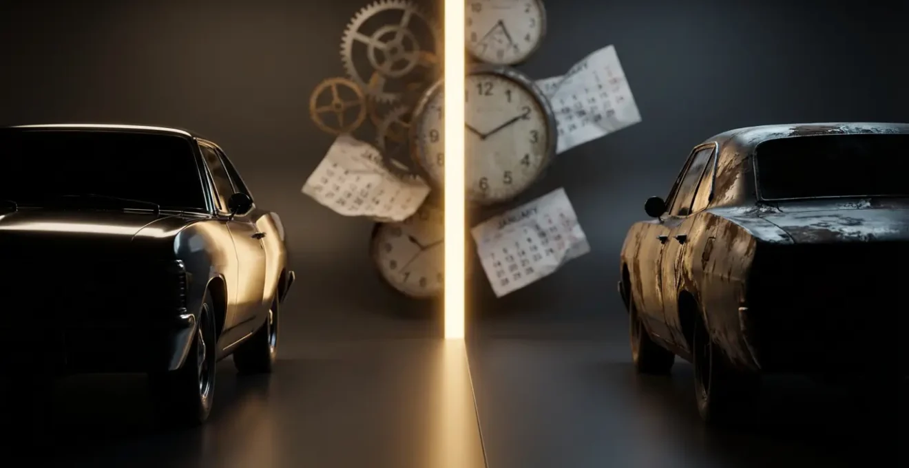 Graphique visuel comparant la décote des différentes marques automobiles par motorisation