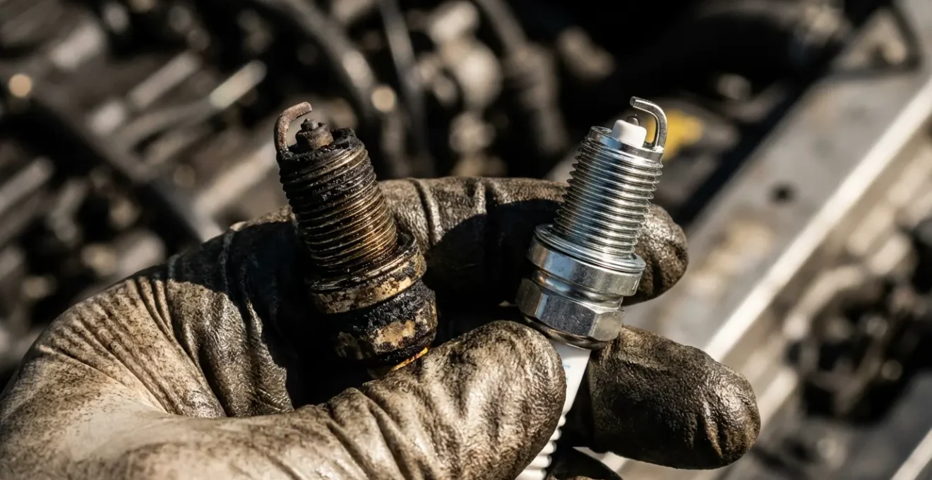 Inspection professionnelle détaillée d'un moteur automobile pour diagnostiquer une surconsommation de carburant