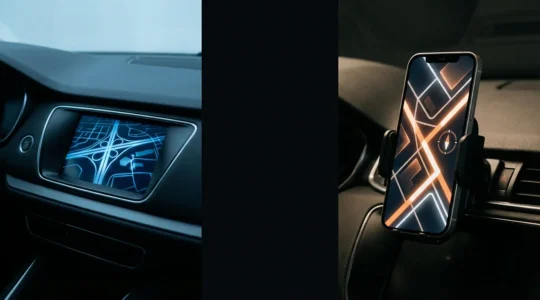 Comparaison entre GPS intégré et smartphone pour la navigation automobile