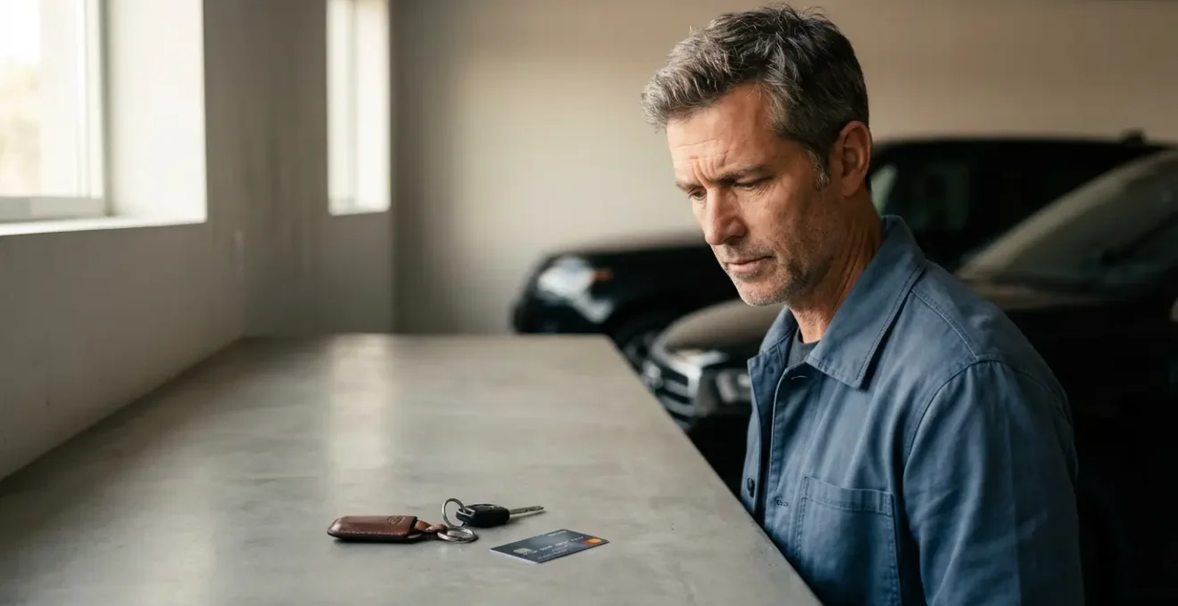 Conducteur analysant ses besoins automobiles avec différents scénarios d'usage